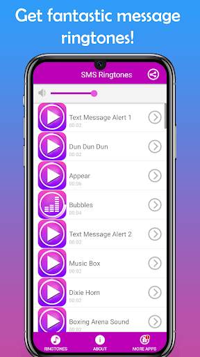 SMS Ringtones - Message Tones Free screenshot 3