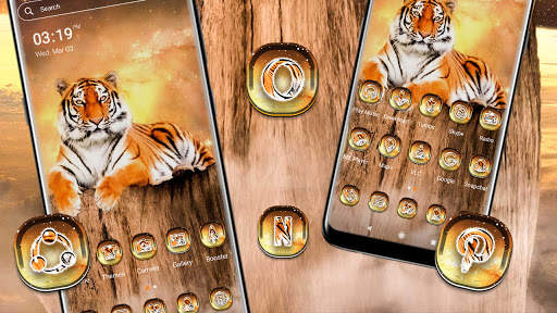 Royal Tiger Launcher Theme screenshot 3