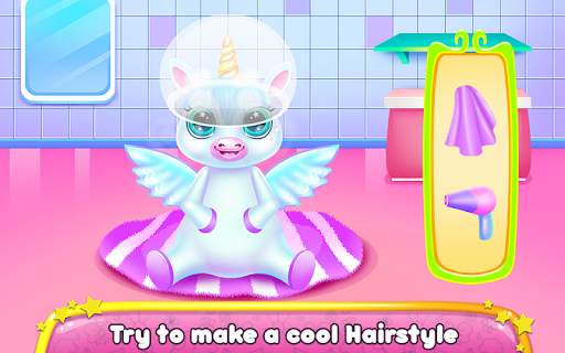 Cute Little Unicorn Caring and Dress Up screenshot 6