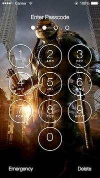 Ninja Turtles HD Lock Screen screenshot 5