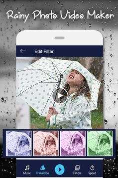 Rainy Video Maker - Rainy Photo Video Maker screenshot 4