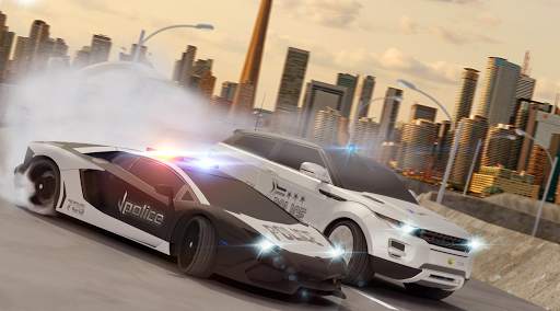 Police Car Drift Driving Simulator screenshot 2