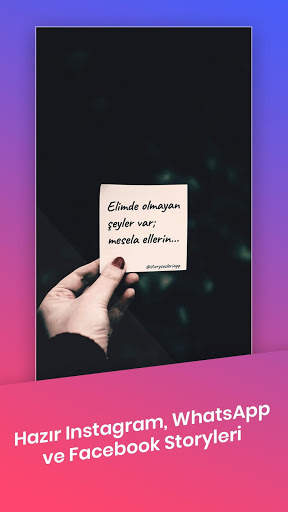 Story Sözleri (İnstagram - WhatsApp) & Wallpaper screenshot 4
