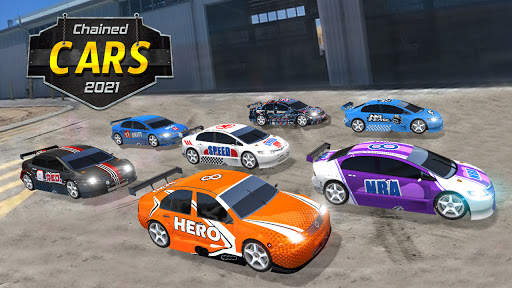 Chained Cars Impossible Stunts - Car Driving 2021 screenshot 4