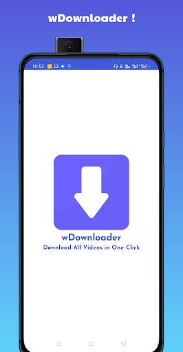 wDownloader - Download All Videos in One Click screenshot 1