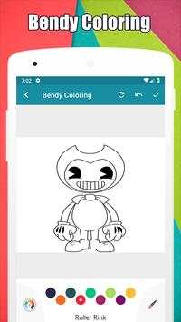 Bendy coloring pages screenshot 5