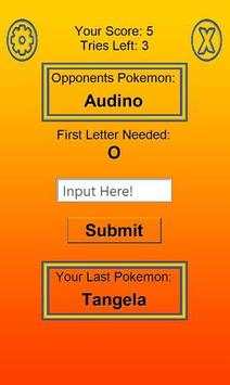 Name Game - Pokemon Edition screenshot 2