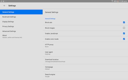 Zest Web Browser screenshot 11