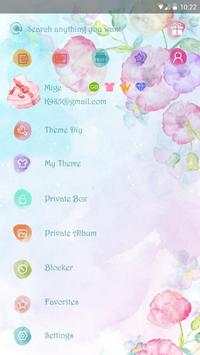(FREE) GO SMS WATERCOLOR THEME screenshot 5