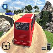 Bus Racing Competition - Driving On Highway