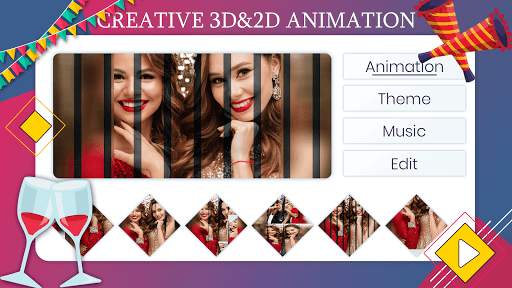New Year Video Maker screenshot 4