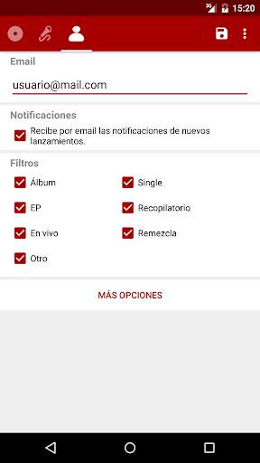 Muspy for Android screenshot 6