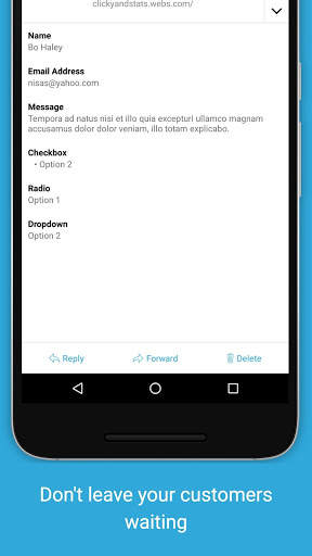 Webs - Create a Free Website screenshot 4