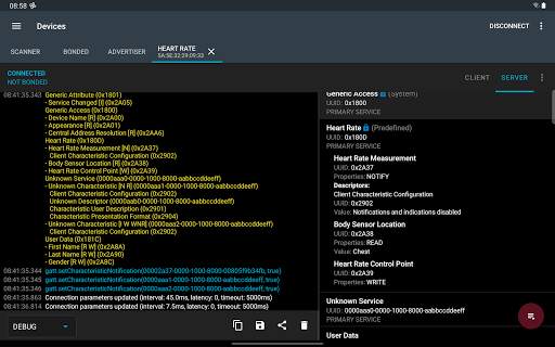 nRF Connect for Mobile screenshot 14