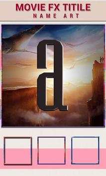 Movie FX Title - Name Art screenshot 7