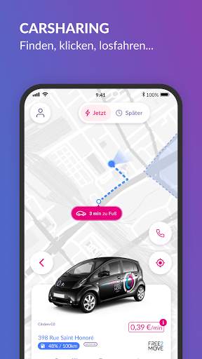 Free2Move: Ihre Mobilitäts-App screenshot 4