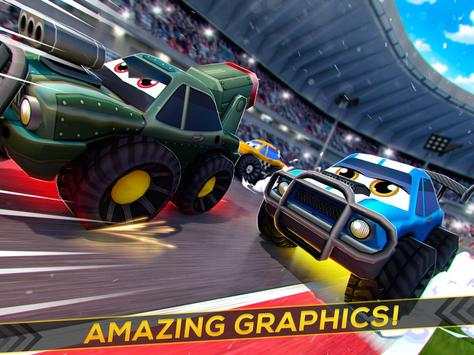 Cartoon Crash Cars Racing screenshot 5