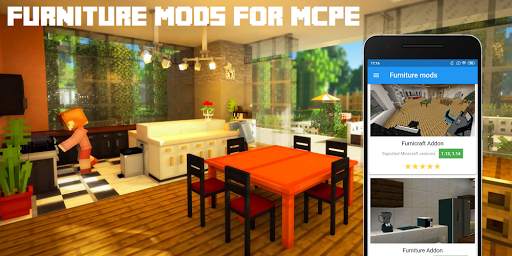 FMFM: Furniture mod for Minecraft PE screenshot 2