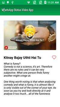 Status Video App in Hindi for WhatsApp screenshot 3