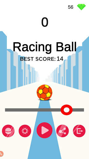 Speed Ball Catch Up - Catch Up The Racing Ball screenshot 1
