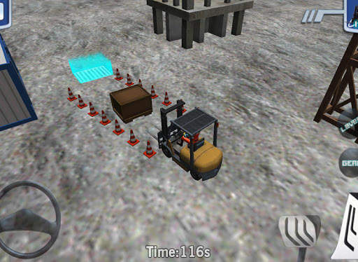 Forklift madness 3D simulator screenshot 5