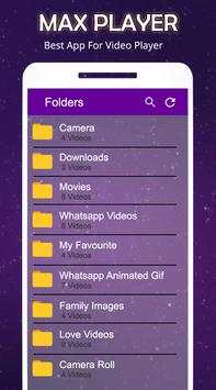 MAX Player 2018 - 2018 Video Player 1 تصوير الشاشة