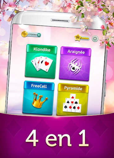 Solitaire Magique - Jeux de Cartes Gratuit screenshot 2