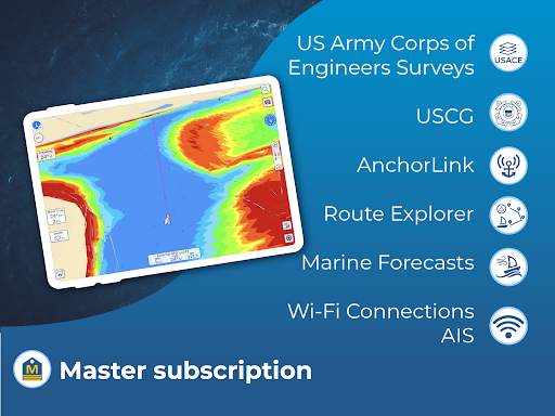 Aqua Map - Mobile Chartplotter screenshot 12