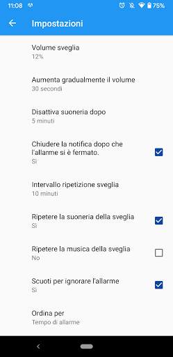 Sveglia Solare screenshot 3