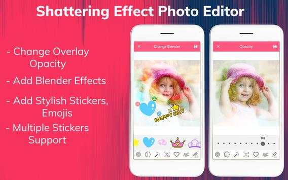 Shattering Effect - Photo Lab Editor screenshot 4