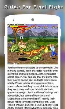 New Guide For Final Fight 4 تصوير الشاشة