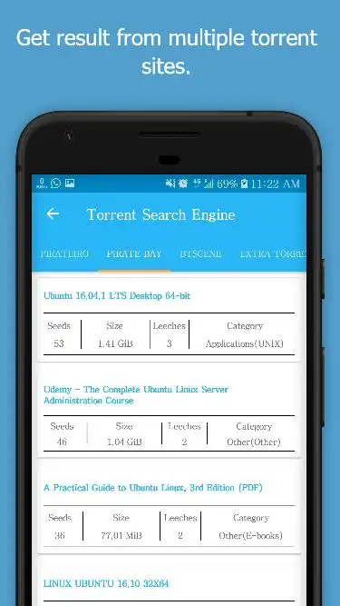 Torrent Search Engine And Download screenshot 2