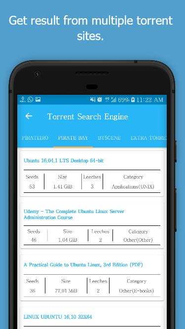 Torrent Search Engine And Download screenshot 2