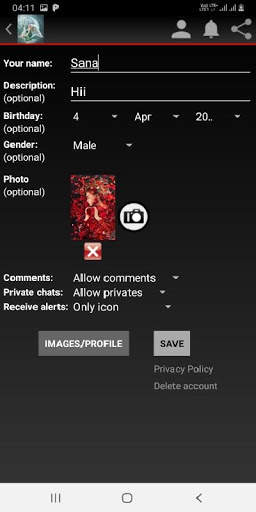 live chat app screenshot 5