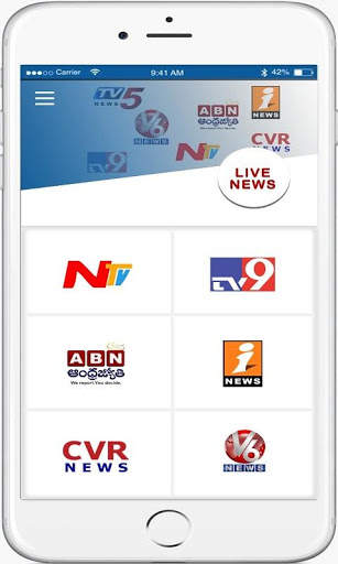 Telugu News Live TV screenshot 1