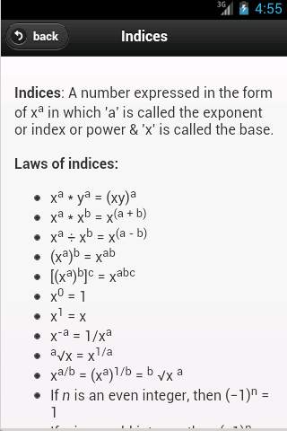 Maths Formulas screenshot 9