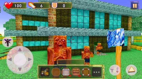 Block Craft Fallout Edition screenshot 1
