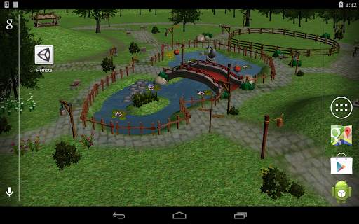 3D Asian Garden Free screenshot 4