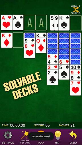 Solitaire - Classic Offline Free Card Game 2 تصوير الشاشة