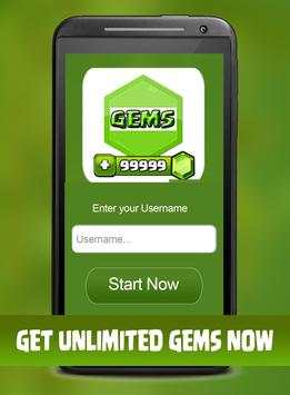 Gems for Clash of Clans prank screenshot 1