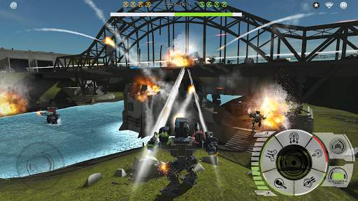 Mech Battle - Robots War Game screenshot 1