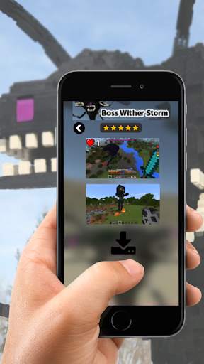 Boss Wither Storm Mod for MCPE screenshot 4