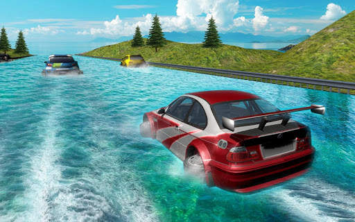 Waterpark Car Slide Racing 2019 screenshot 2