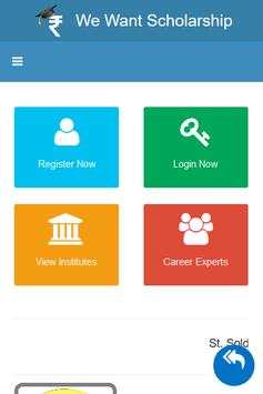 We Want Scholarship App screenshot 1