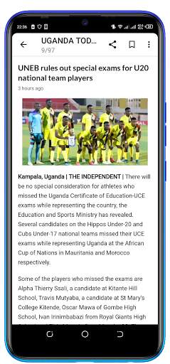 Uganda News - Local, Entertainment & Soccer News. screenshot 4