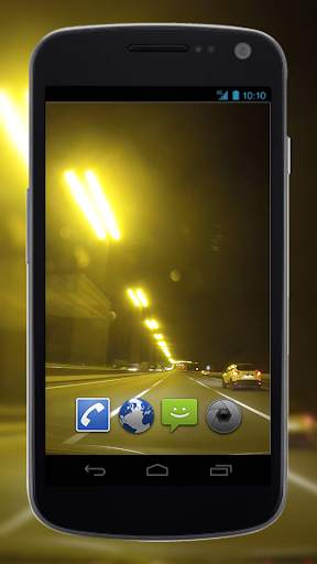 4K Night City Driving Video Live Wallpaper screenshot 4