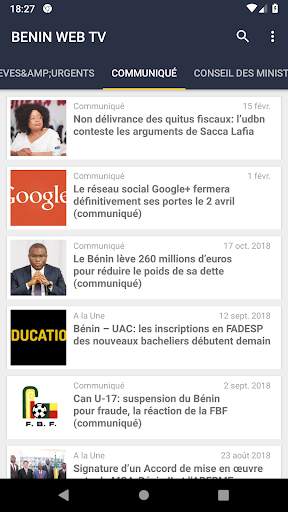 Benin Web TV screenshot 4