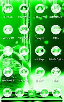 NEXT LAUNCHER 3D GreenNY THEME screenshot 3