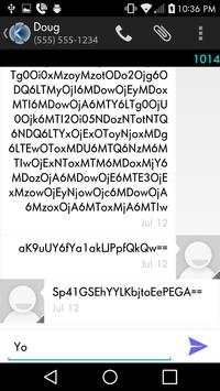 K MMS screenshot 1