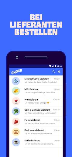 Choco - einfaches Bestellen! screenshot 2
